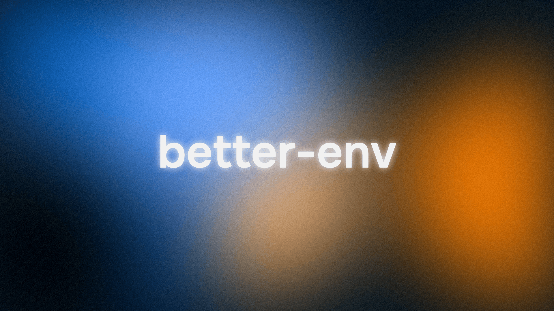 better-env banner